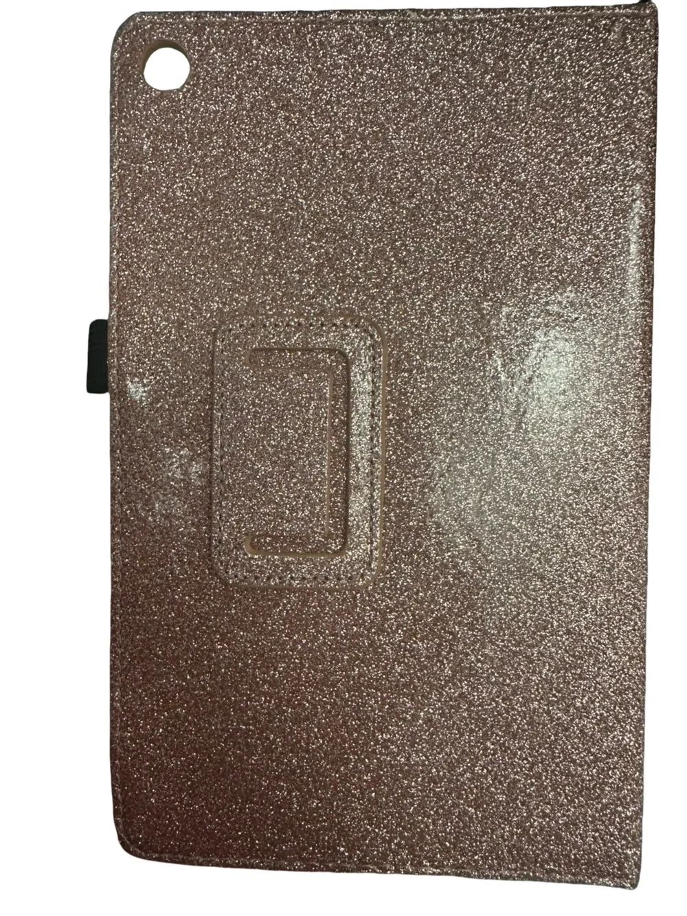Sparkle Tablet Folio Cover in Rose Gold - Slim Protective Case